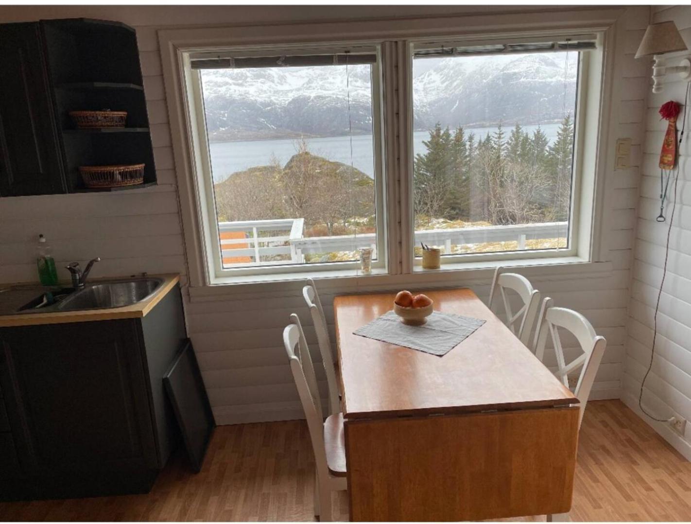 Vettinghytta, Close To The Sea With Amazing View. Gravdal  المظهر الخارجي الصورة
