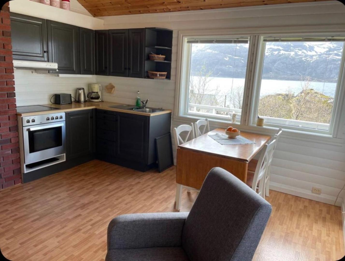 Vettinghytta, Close To The Sea With Amazing View. Gravdal  المظهر الخارجي الصورة